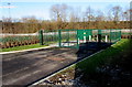 Electricity substation at the southern edge of Crewe