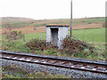 Trackside hut near Pantyffordd