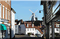 Union Mill above the rooftops