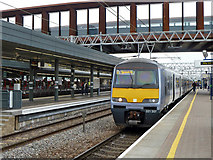 TQ3884 : Ipswich train at platform 9, Stratford by Robin Webster