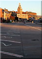 Towards the tower of Newport Indoor Market