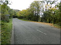 Old Maesycwmmer Rd at the junction with the private road to Berllanlwyd