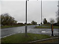 Junction on outskirts of Balloch