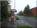 Bus stop and shelter on Wheelton Lane, Leyland