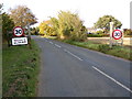 Entering Aldham on Brook Road