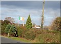 Memorial garden at the junction of Low Road and Drumintee Road