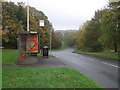 Bus stop and shelter on B5256, Clayton-le-Woods