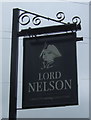 Sign for the Lord Nelson, Clayton-le-Woods 