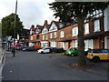 Houses on the east side of Alcester Road