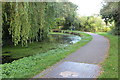 Bend in canal, Pontnewydd