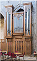 SK7519 : Organ, St Mary's church, Melton Mowbray by Julian P Guffogg