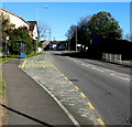 Blackmill Road bus stop and shelter, Bryncethin