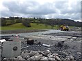 Roundabout construction at the Kerry Road junction