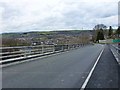 Looking down the Upper Dolfor Road bridge