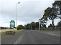 Entering Blairgowrie from the south