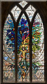 SK7519 : Tree of Life Window, St Mary's church, Melton Mowbray by Julian P Guffogg