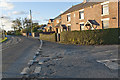 The junction of Horse Park Lane with Garstang Road