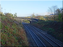 SD9700 : Railway towards Leeds by JThomas