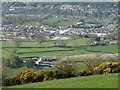 View from the ridge road to Dolfor