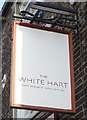 Sign for the White Hart, Lydgate