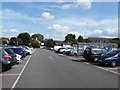 TL2433 : Car park, Tesco Extra, Baldock by David Smith
