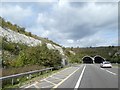 TL2532 : A505 tunnels under Weston Hills by David Smith