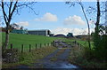 Farm track of Ripponden Road (A672)