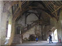 SO4381 : Stokesay Castle - the Great Hall by Oliver Dixon