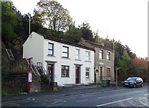 SE1215 : Houses on Manchester Road, Huddersfield by JThomas