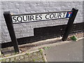 Squires Court sign