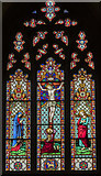 SK8025 : East window, St Mary Magdalene church, Waltham on the Wolds by Julian P Guffogg