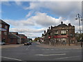 Looking from College Road into Greasbrough Road