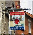 SP4540 : Sign of the Banbury Cross by Gerald England