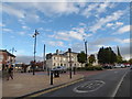 Looking from Ship Hill across to Rotherham Town Hall