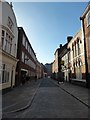 Looking westwards in Friar Lane