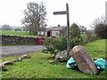 Boundary stone, Bullistone Cottage