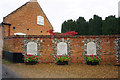 Grave stones at the former Friends Meeting House