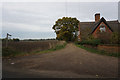 Footpath off Parish Road near Stratton Strawless