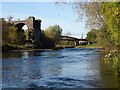 Remains of the railway age above the Wye