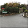 Ty Ceirios Nursing Home & Day Care direction sign,  Pontnewynydd