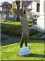 Silent soldier by Newtown Cenotaph