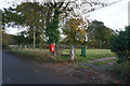 Postbox on Buxton Road at Manor Farm