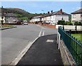 Two junctions, Ty Isaf Park Avenue, Pontymister