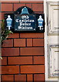 Old Castleton Police Station name sign