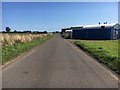 Lane nearing the A92