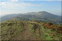 SO7641 : View south from Black Hill by Philip Halling
