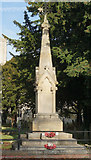 TF3457 : WW1 & 2 war memorial, Stickney by Ian S