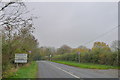 Glaston Road entering Uppingham