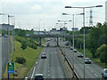 A13 looking east at A406 junction