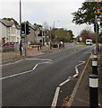 Pelican crossing, Monmouth Road, Usk